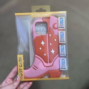 Viral Cowboy Boot iPhone Case 12/13/14 Pro Max